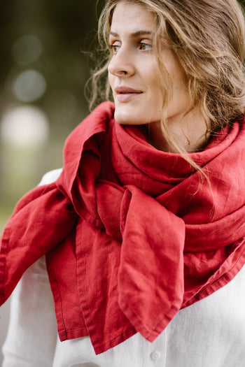 Palisandra Scarf, Red Poppy#color_red-poppy