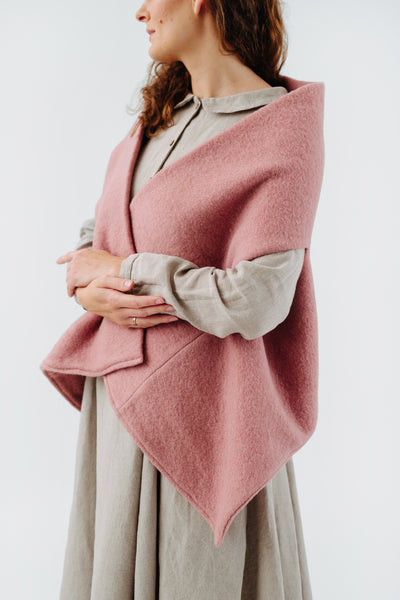 Tilda Shawl, Wool#color_pink