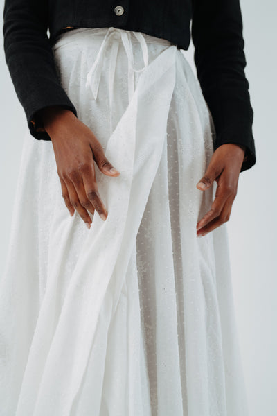 Petticoat Skirt, Wrap, Embroidery