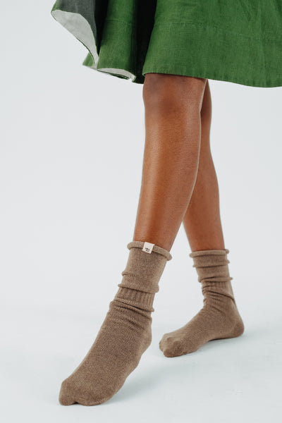 Socks, Merino Wool#color_camel-brown