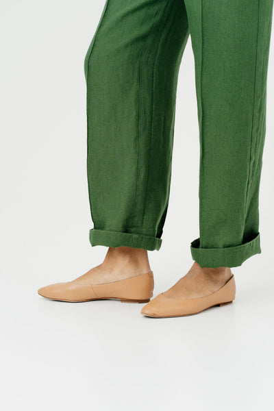 Stella Trousers, Emerald Green