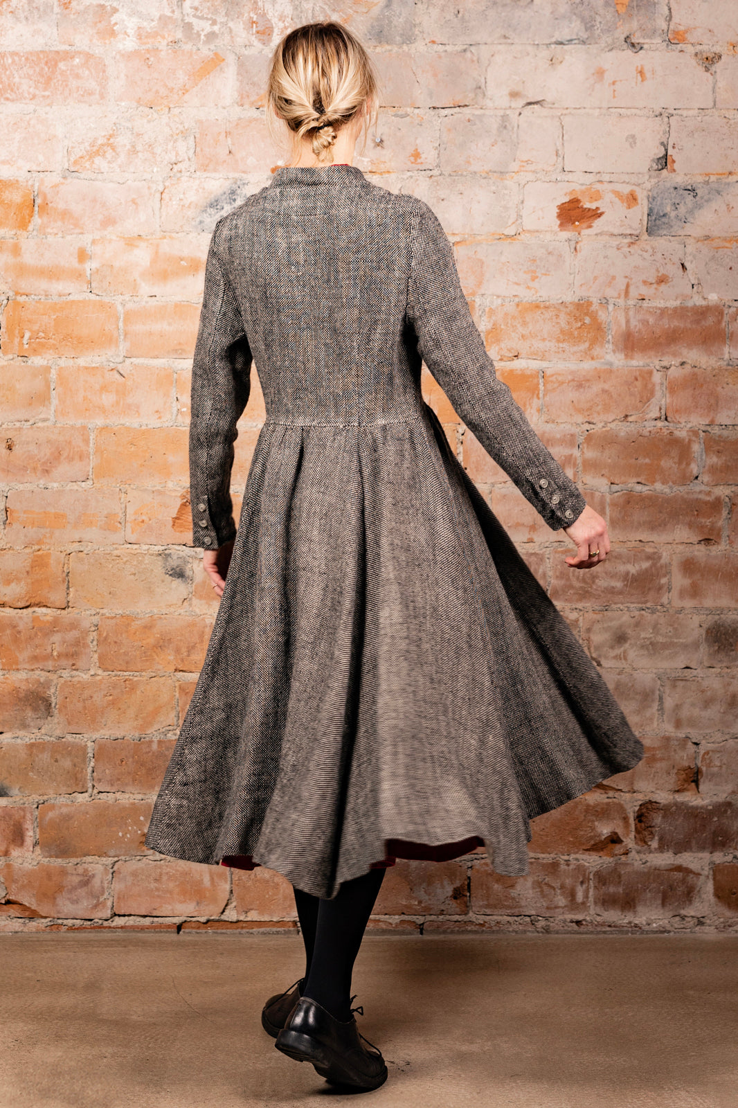 Victorian Coat, Twill Linen