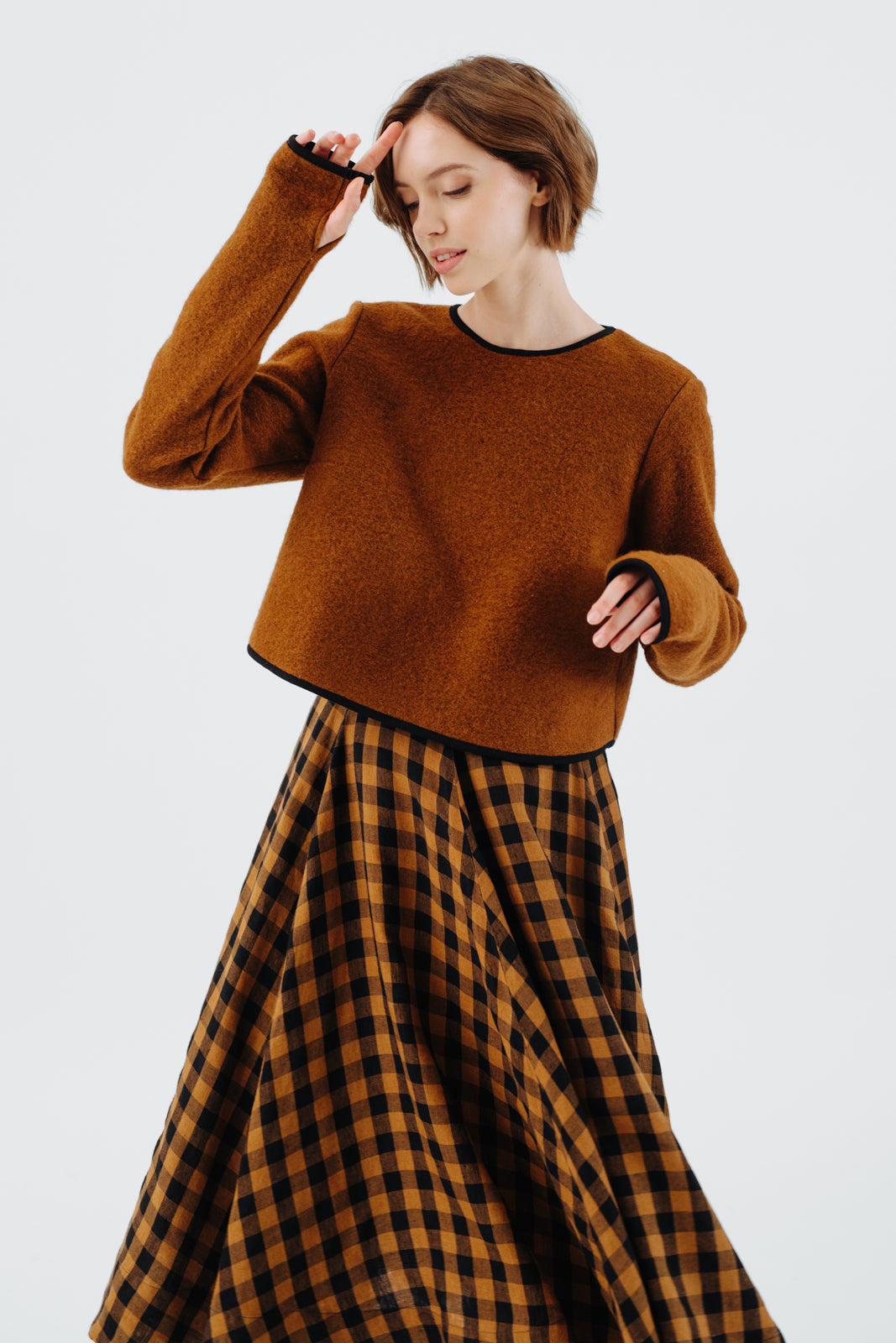 Crop Sweater, Wool#color_warm-brown