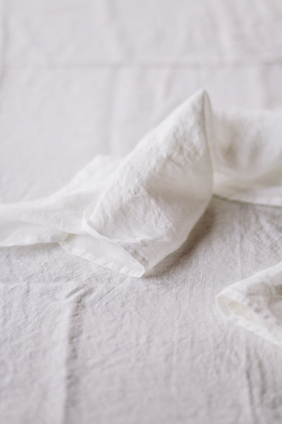 Linen Towel - Son de Flor#color_white-magnolia